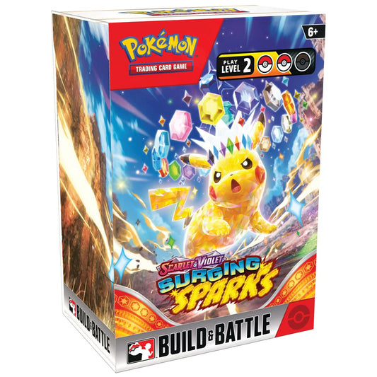 Pokémon TCG Surging Sparks Build & Battle Box