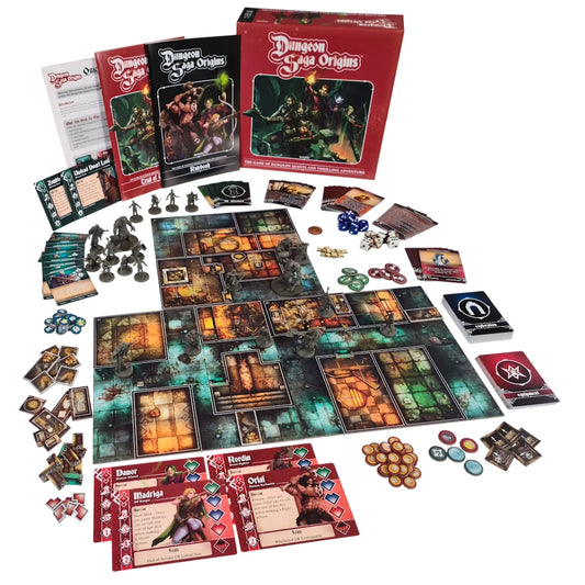 Dungeon Saga Origins Tabletop RPG