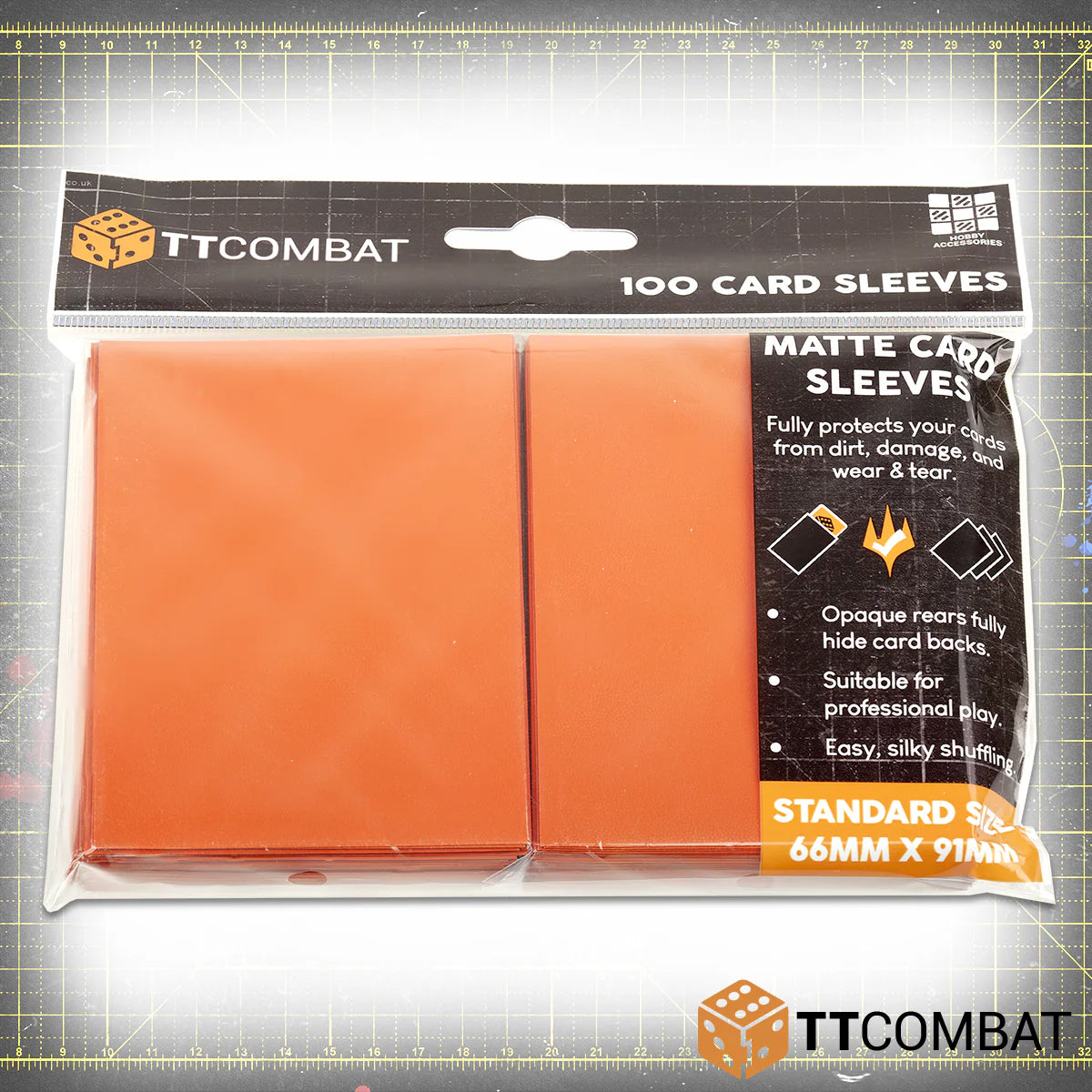 Matt TCG Card Sleeves 100 Pack - TT Combat