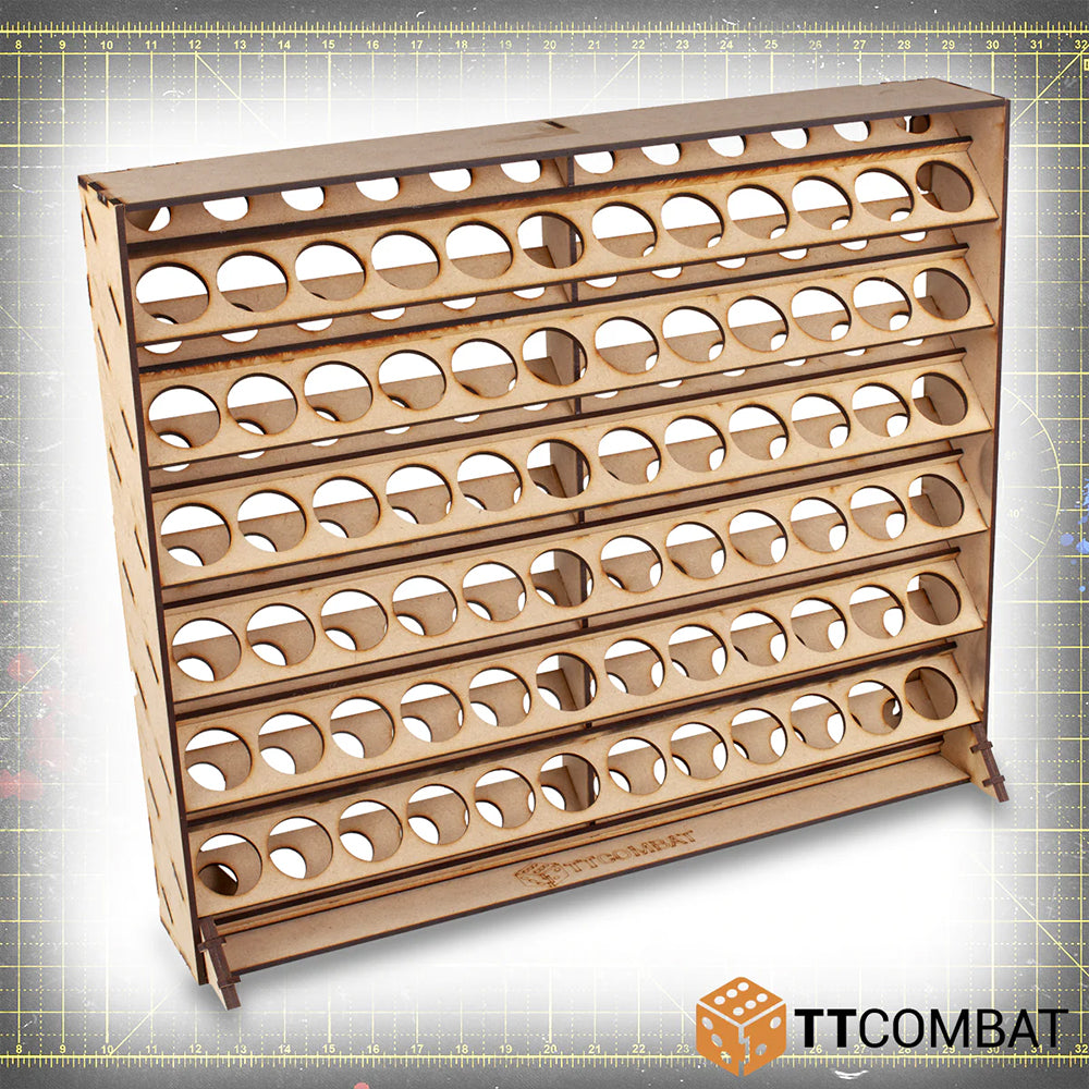 TT Combat Dropper Bottle Paint Rack 72 Capacity