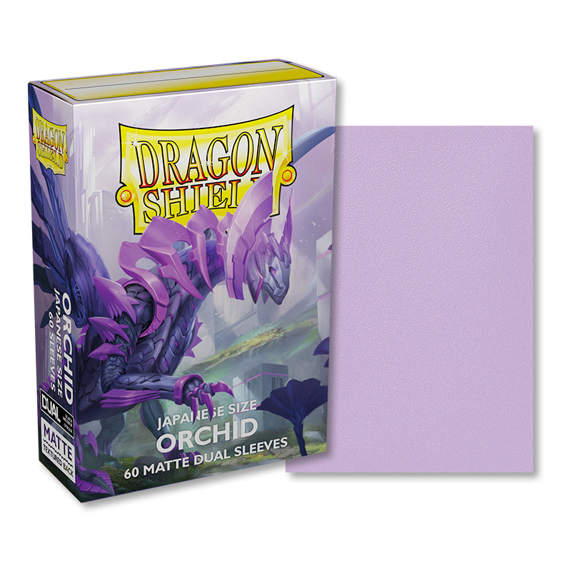 Dragon Shield Orchid Dual Matt Japanese Size Sleeves x60