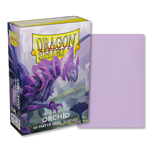 Dragon Shield Orchid Dual Matt Japanese Size Sleeves x60