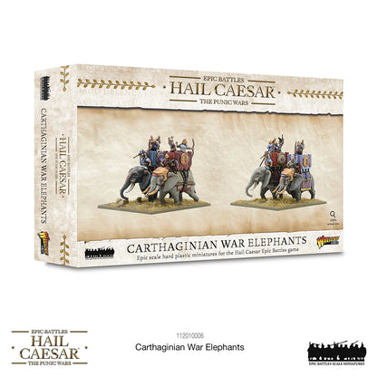 Carthaginian War Elephants - Hail Caesar Epic