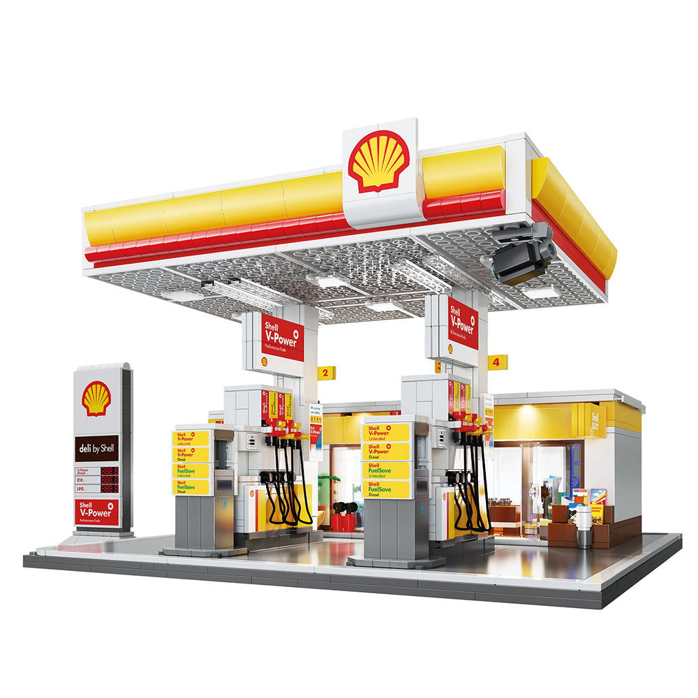 CaDA Shell Retail Station Building Set – Model C66026W