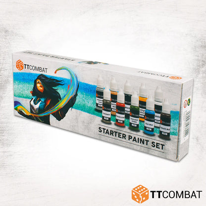 TT Combat Starter Paint Set - Hobby Acrylic Paints