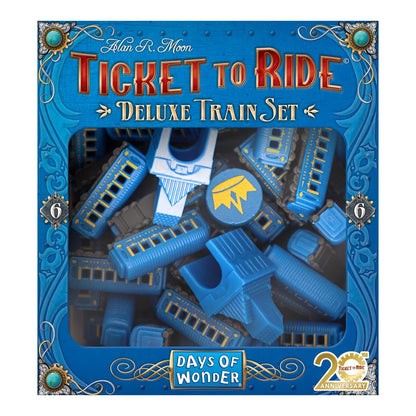 TTR 20th Anniversary Blue Train Set