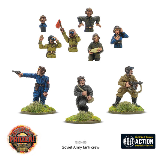 Soviet Army Tank Crew - Bolt Action