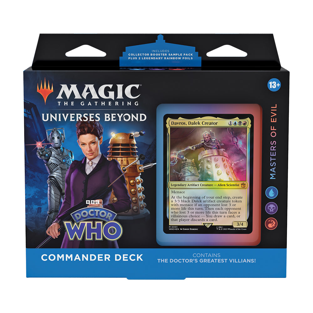 MTG Doctor Who™ Masters Of Evil Commander Deck