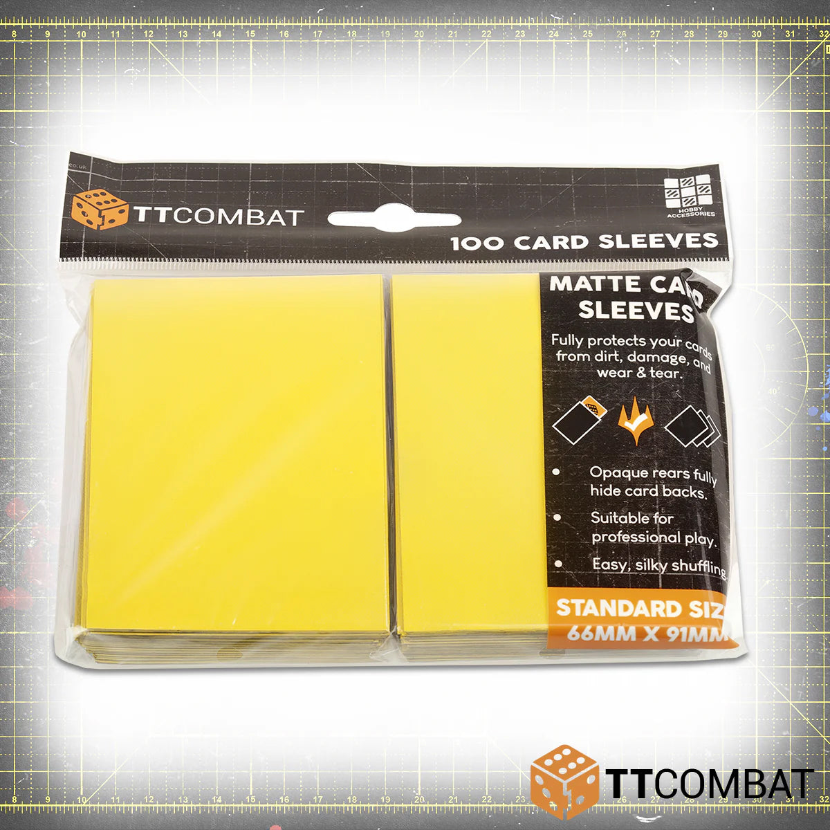 Matt TCG Card Sleeves 100 Pack - TT Combat