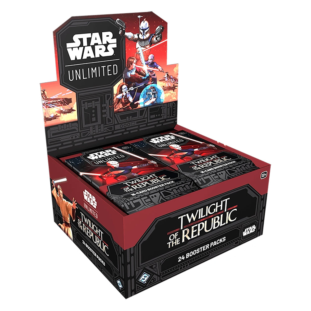 Star Wars Unlimited Twilight of the Republic Booster Display