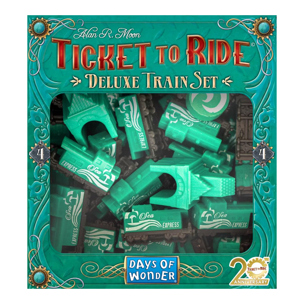 TTR 20th Anniversary Green Train Set