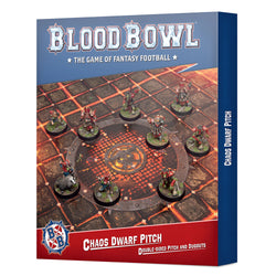 Chaos Dwarfs Pitch & Dugouts - Blood Bowl