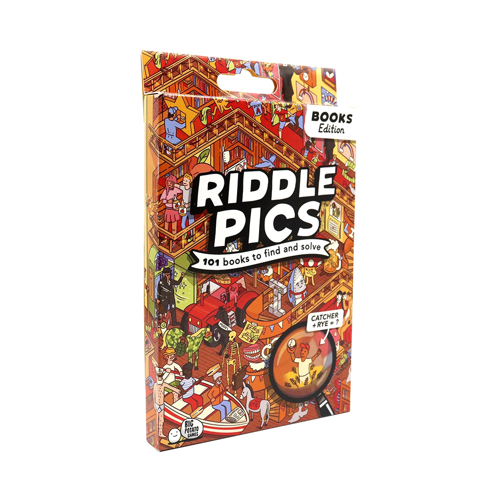 Riddle Pics Mayhem In The Library Puzzle Game