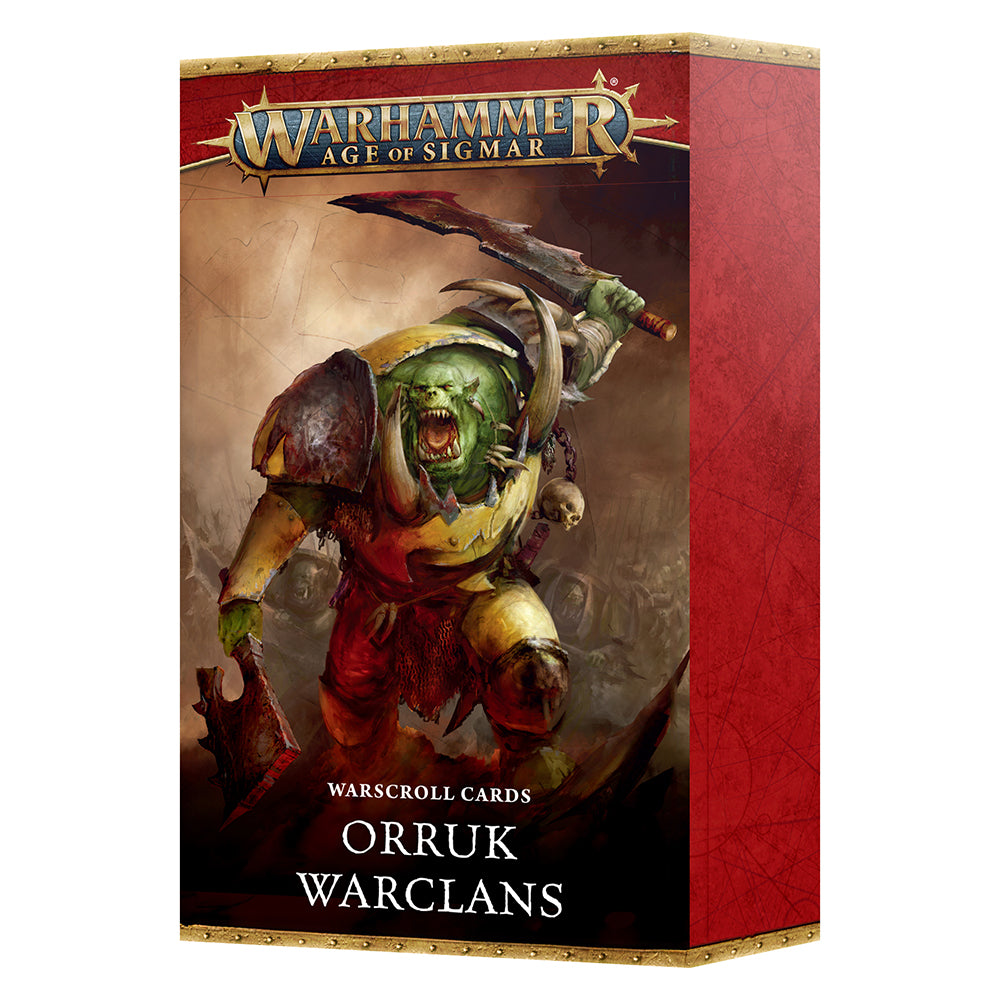 Orruk Warclans Warscroll Cards