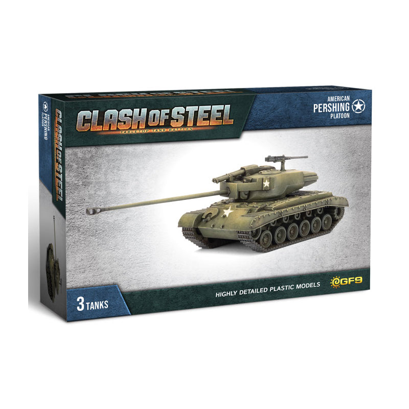 US M26 Pershing Tank Platoon Clash Of Steel