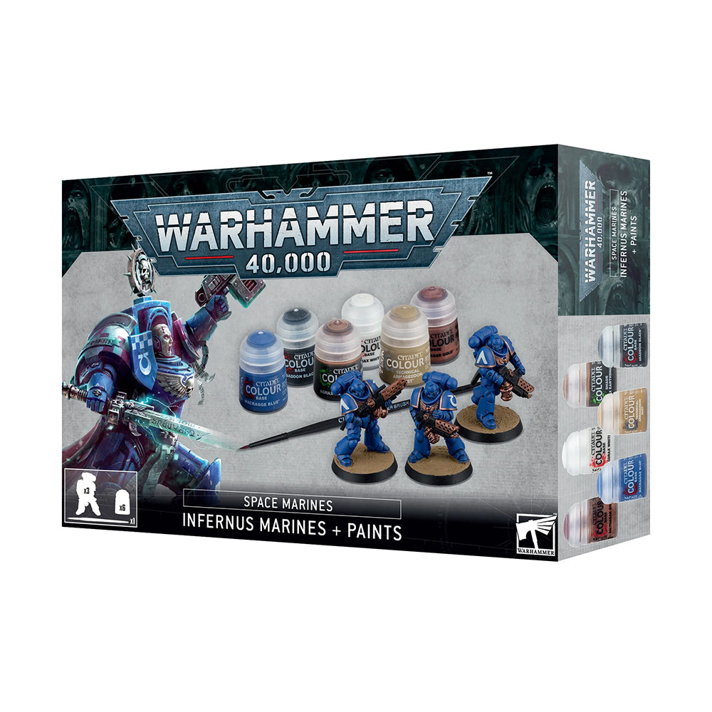 Infernus Space Marines & Paints Set