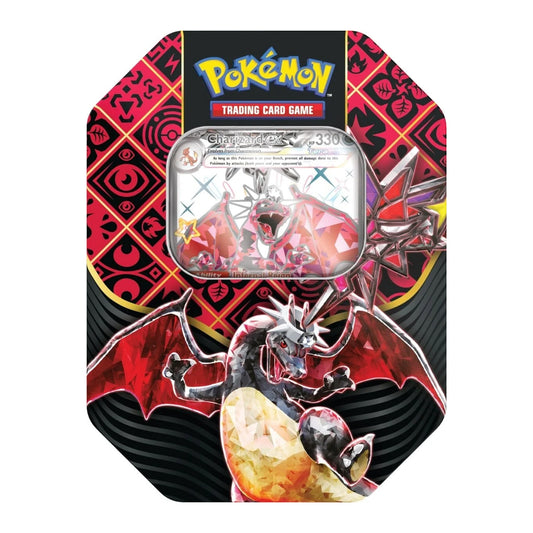 Pokémon Paldean Fates Charizard Tin