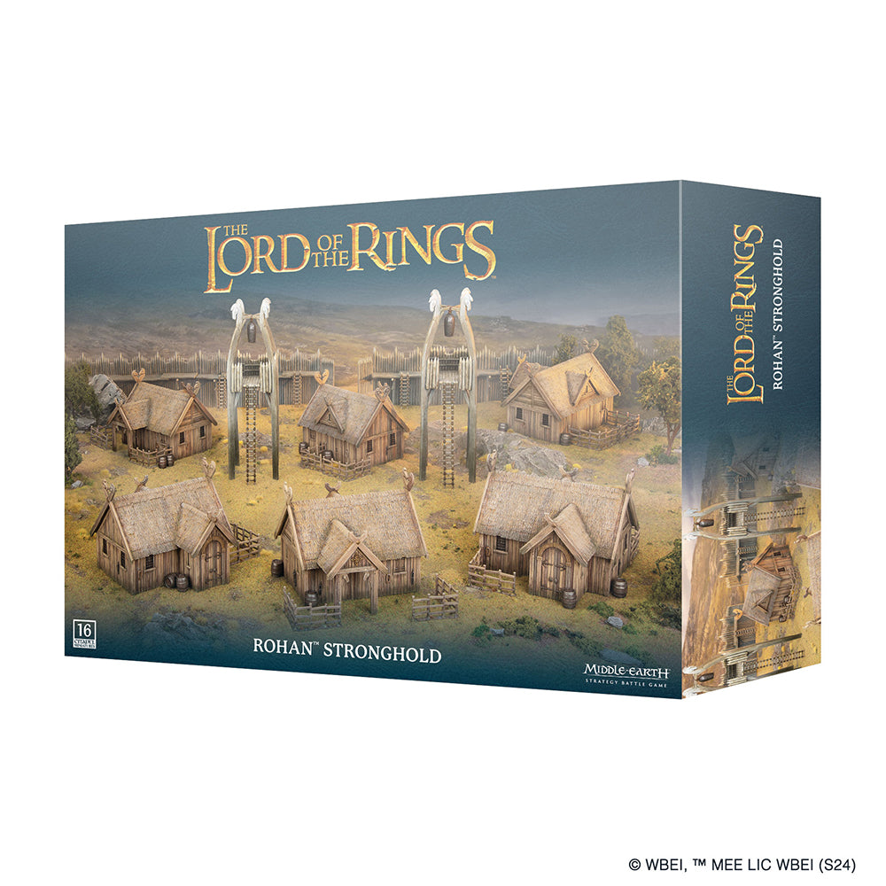 Middle Earth Strategy Battle Game Rohan Stronghold Scenery Set