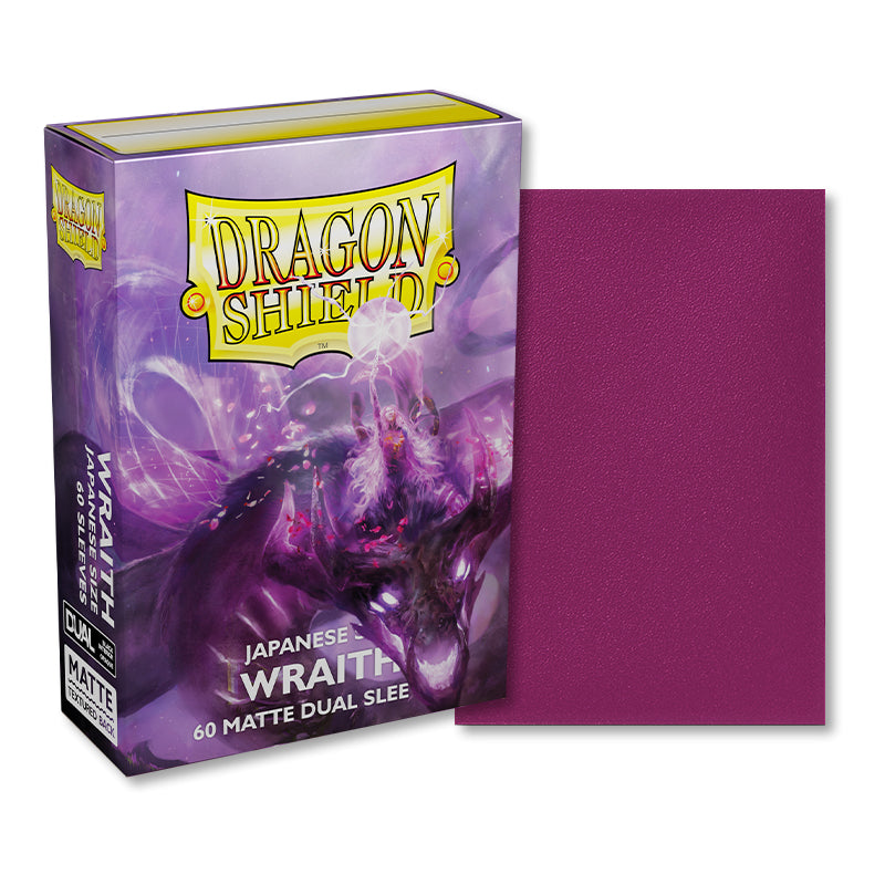 Dragon Shield Wraith Dual Matt Japanese Size Sleeves x60