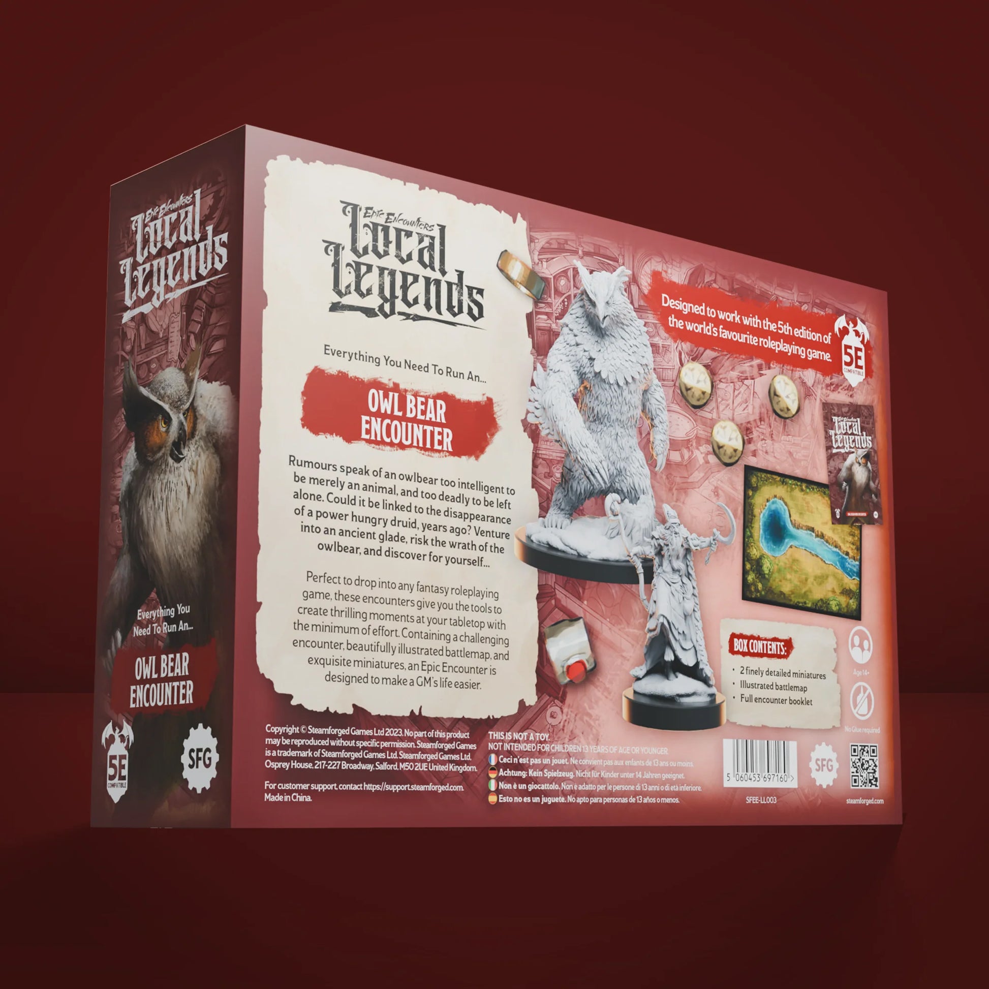 Epic Encounters Local Legends Owl Bear Encounter Box Art