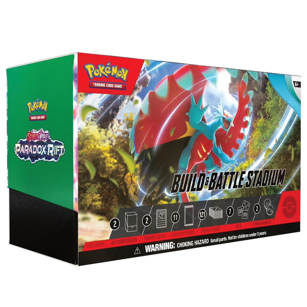 Pokémon TCG SV Paradox Rift Build & Battle Stadium