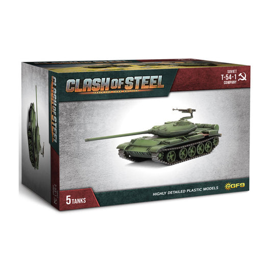 Soviet T-44 / T-54-1 Tank Company Clash Of Steel