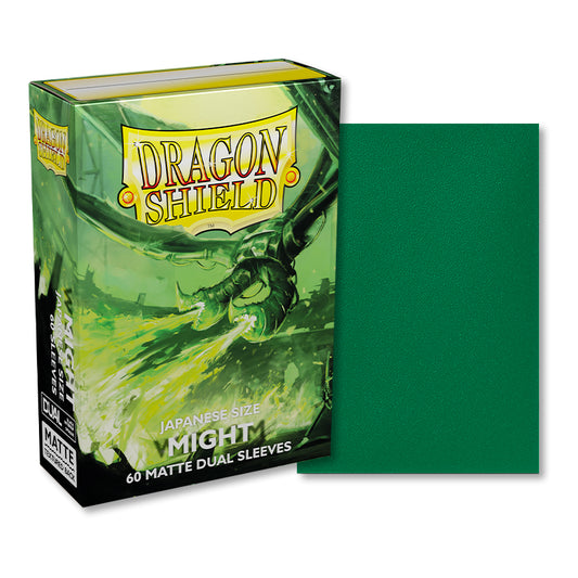 Dragon Shield Might Dual Matt Japanese Size Sleeves x60