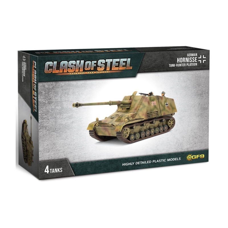 German Hornisse Tank-Hunter Platoon Clash Of Steel