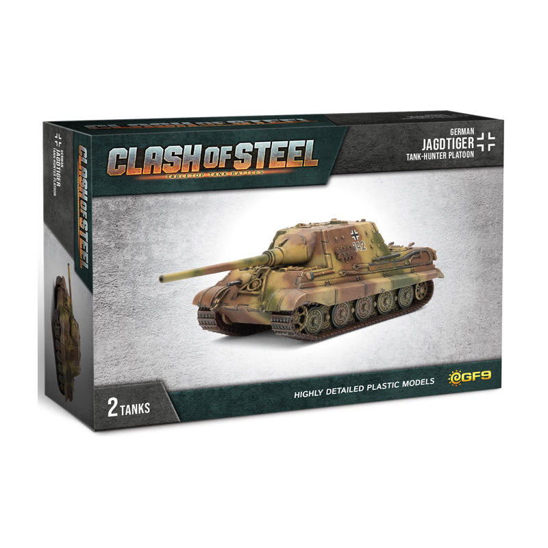 German Jagdtiger Tank-Hunter Platoon Clash Of Steel