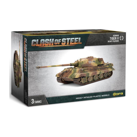 German Tiger II Heavy Tank Platoon Clash Of Steel