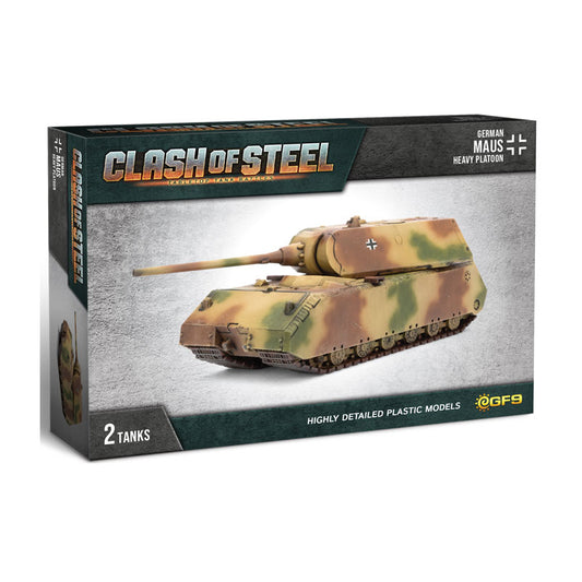 German Maus Heavy Tank Platoon Clash Of Steel