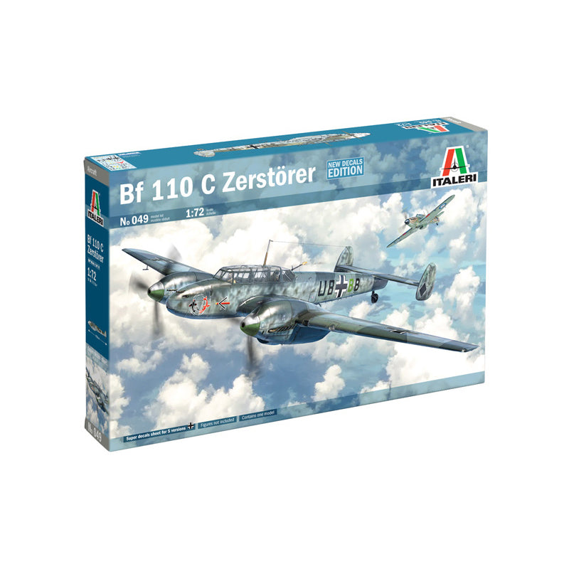 Bf 110 C Zerstorer - Italeri 1:72 Scale Aircraft