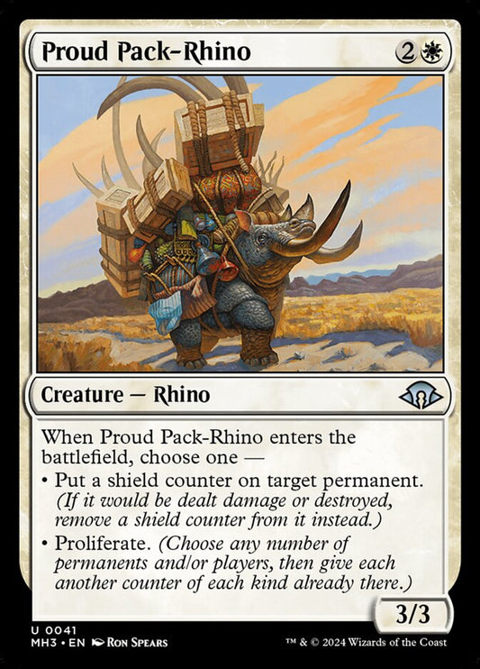 Proud Pack-Rhino MTG Single | MH...