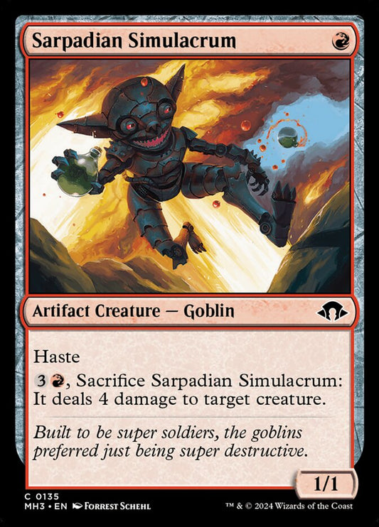 Sarpadian Simulacrum MTG Single ...