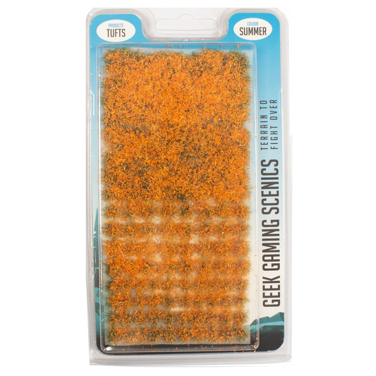 Orange Flower Tufts - Geek Gamin...