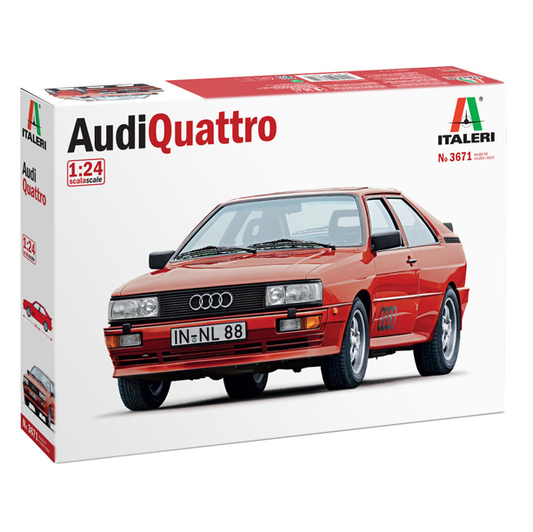 Audi Quattro - 1:24 Italeri Model Kit 3671