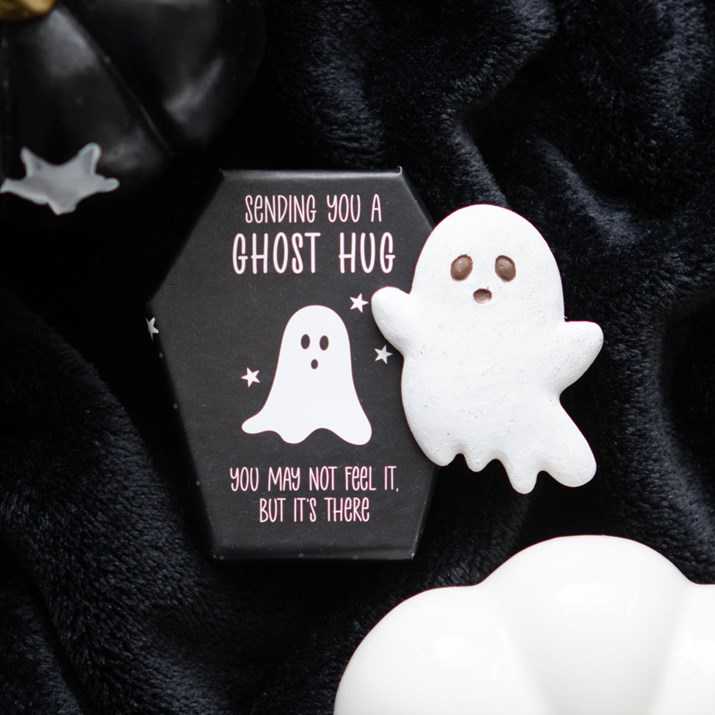 Ghost Hug In Coffin Shaped Box