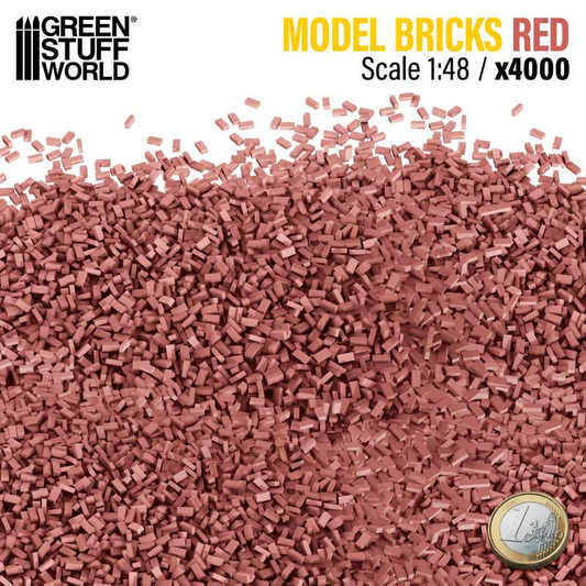 A pack of 4000 red model paving ...