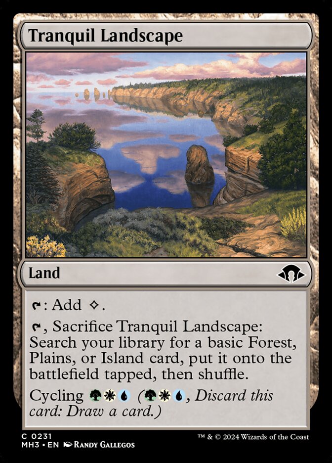 Tranquil Landscape MTG Single | MH3 #231