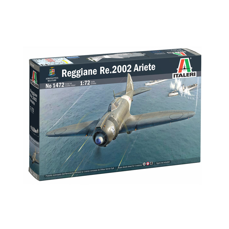 Reggiane Re.2002 Ariete Italeri Scale Model