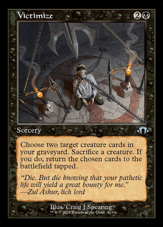 Victimize Retro Frame MTG Single...