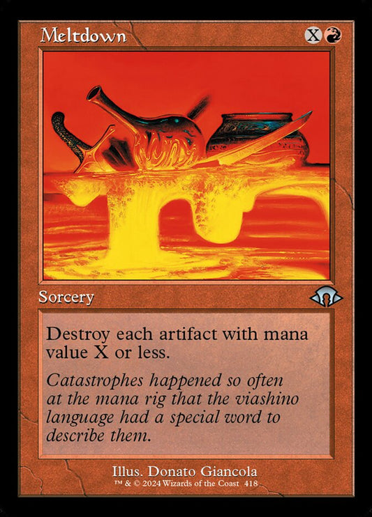 Meltdown Retro Frame MTG Single ...