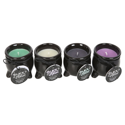 Prosperity Black Magic Scented Cauldron Candle