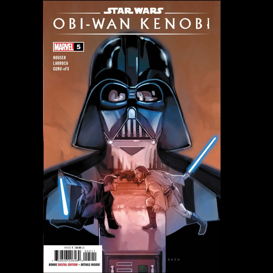 Star Wars: Obi-Wan Kenobi #5 from Marvel Comics written by Jody Houser with art by Salvador Larroca.