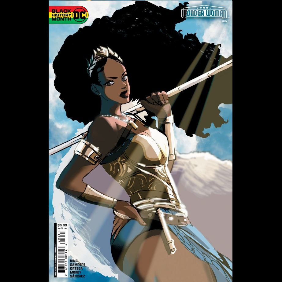 Wonder Woman #6 from DC Comics with variant cover D.