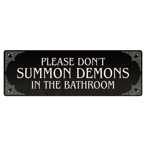 Please Don't Summon Demons I...