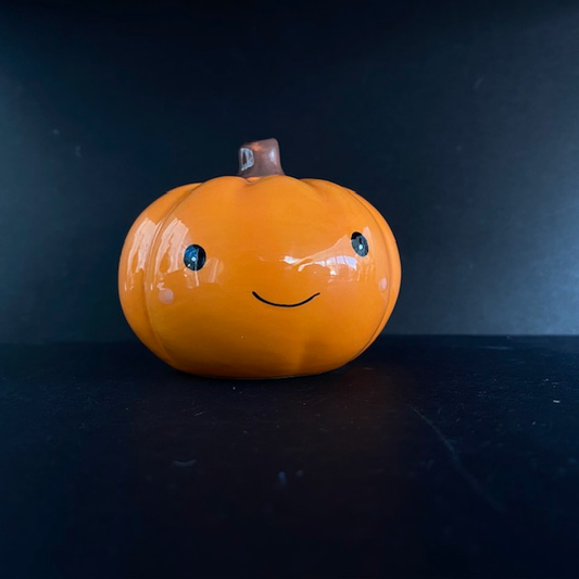 Smiling Ceramic Pumpkin, a super...