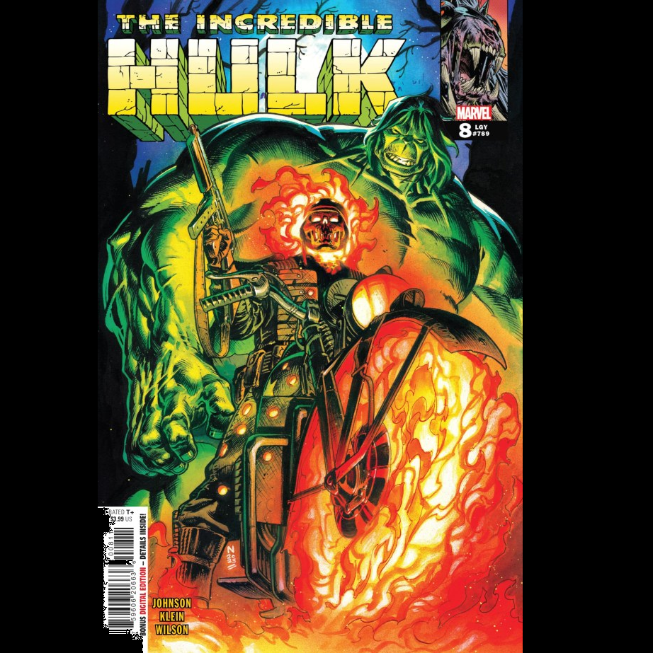 The Incredible Hulk #8 from Marvel Comics written by Phillip K Johnson with art by Nic Klein.