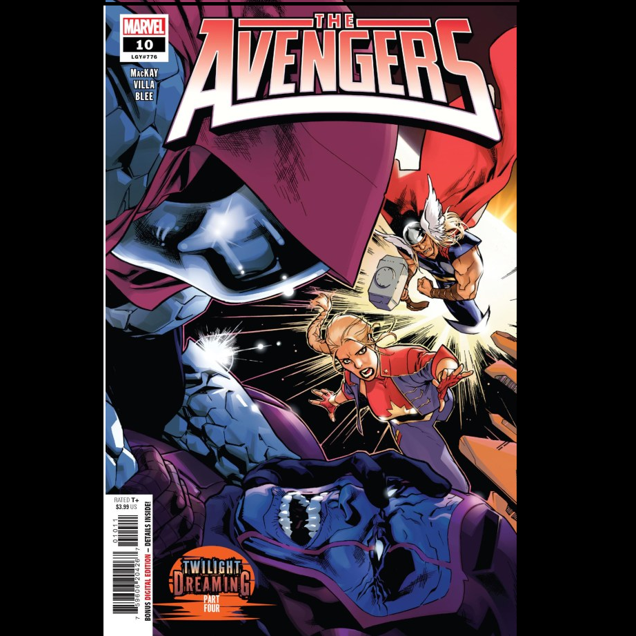 The Avengers #10 from Marvel Comics written by Jed MacKay with art by Carlos Villa.