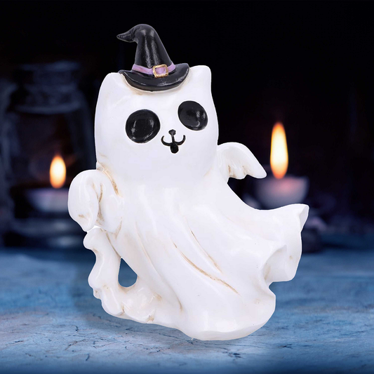 Spookitty a Ghost Cat Ornament b...